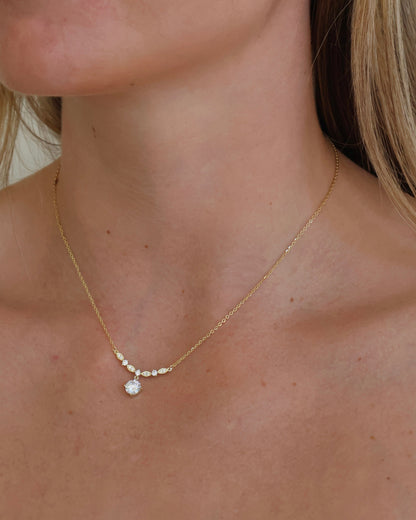 Aurelia necklace - gold