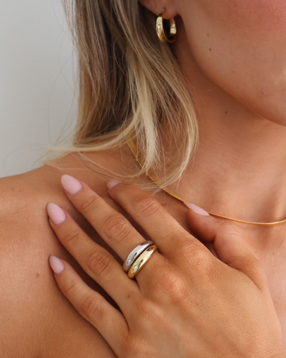 Classic dome ring - gold