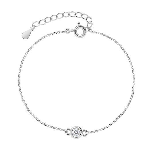 Belle bracelet - silver