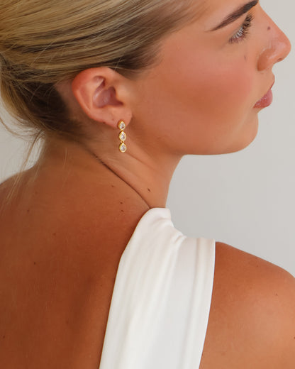 Ivana earrings - gold