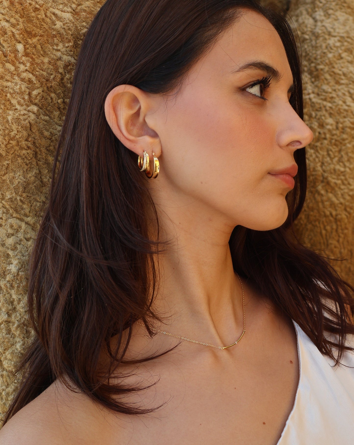 Monaco earrings - gold