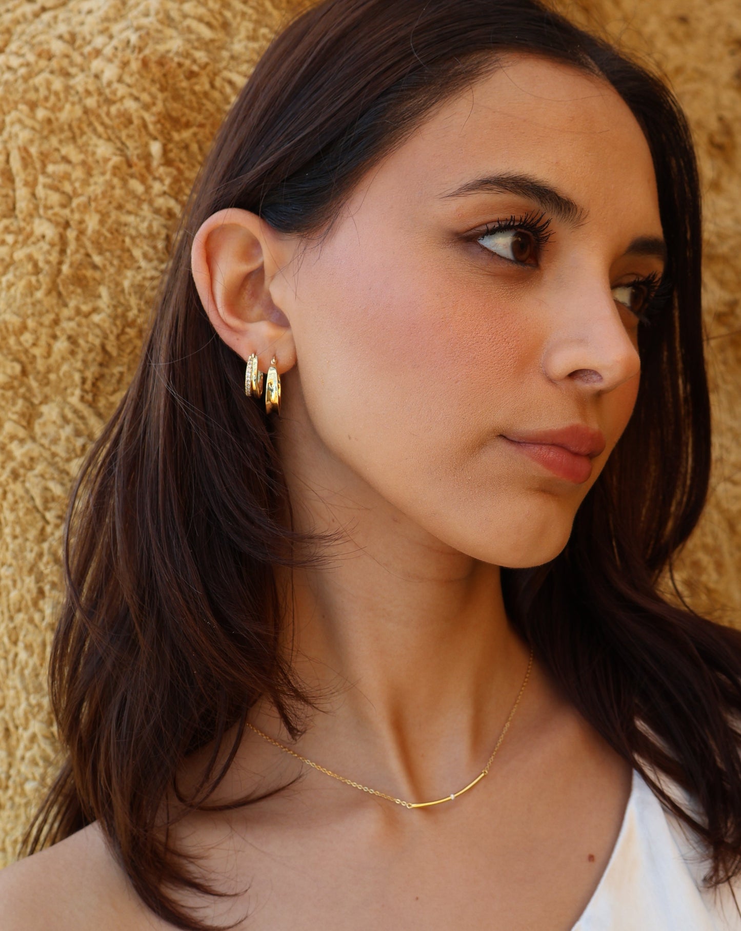 Monaco earrings - gold