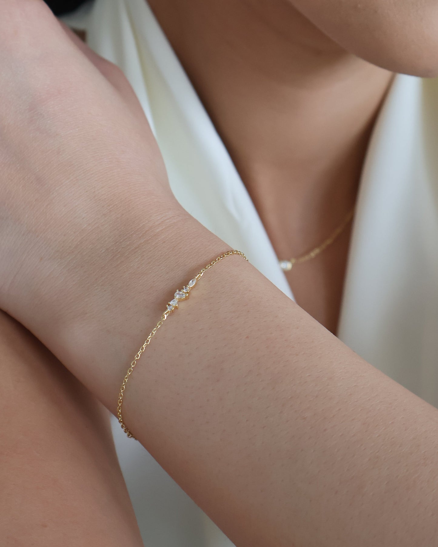 Luna bracelet - gold