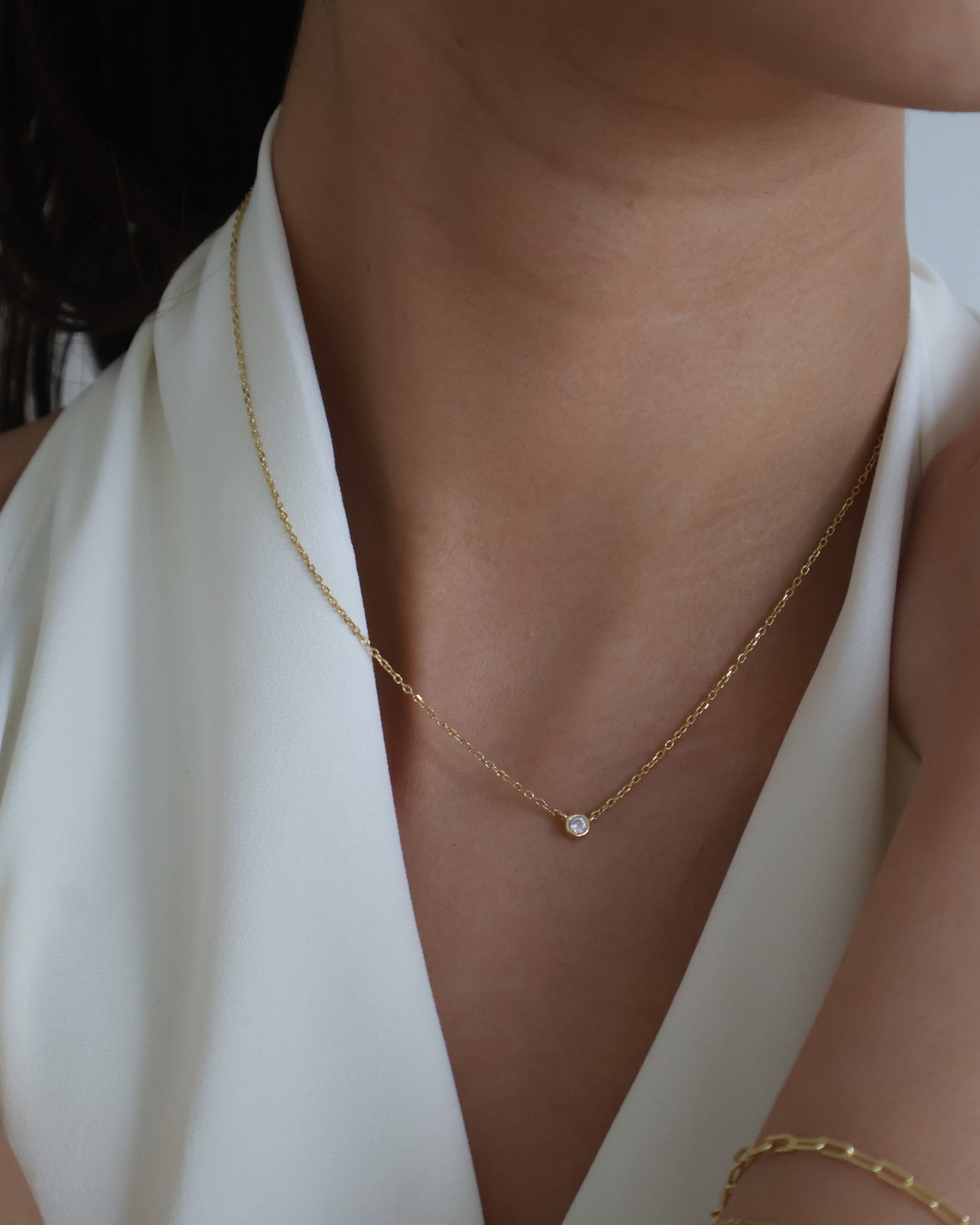 Classic necklace - gold