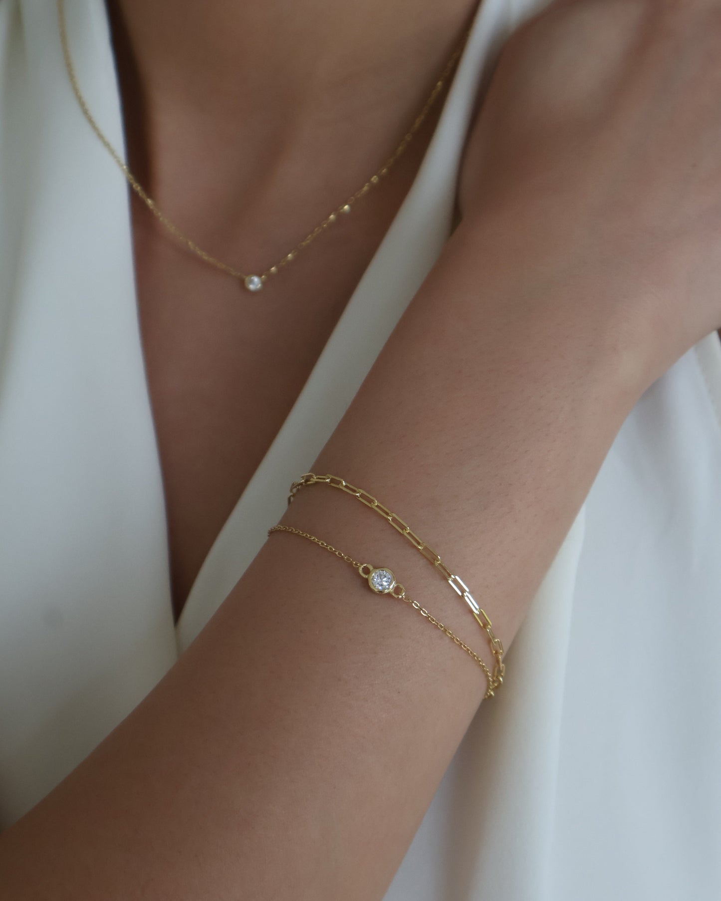 Belle bracelet - gold