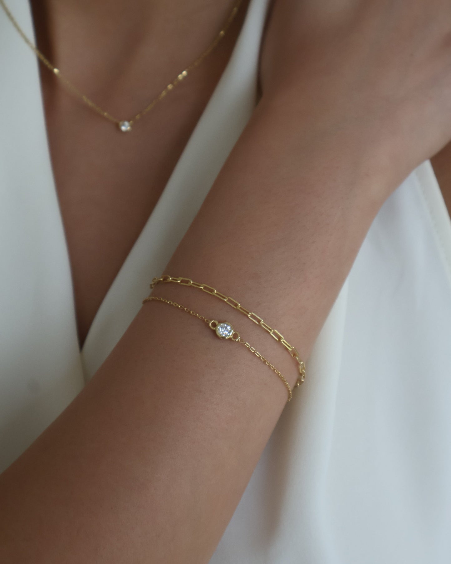 Belle bracelet - gold