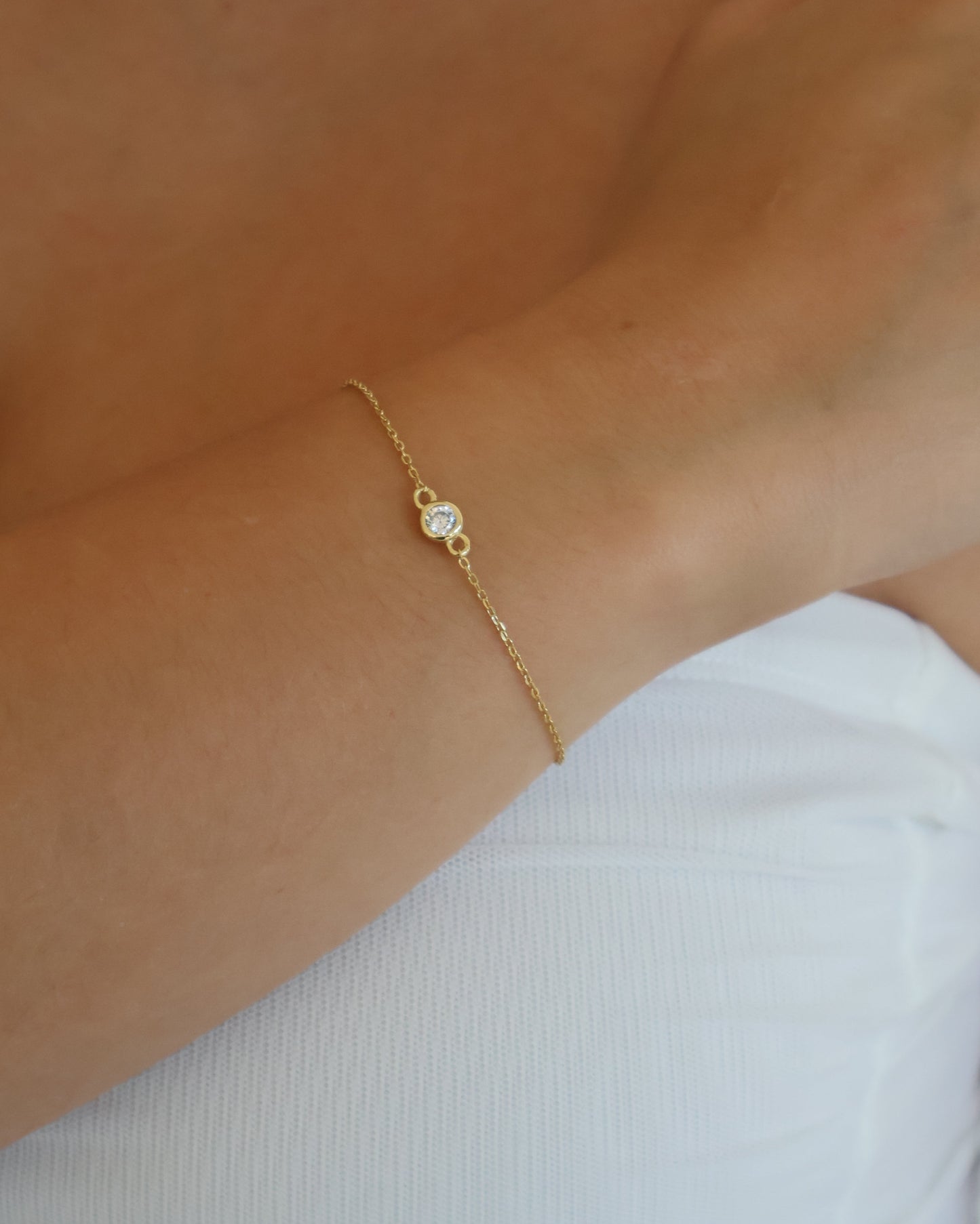Belle bracelet - gold