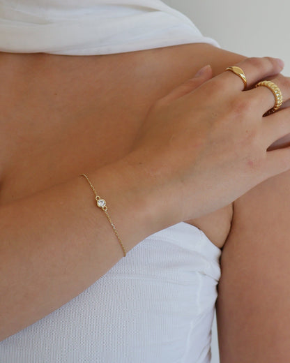 Belle bracelet - gold