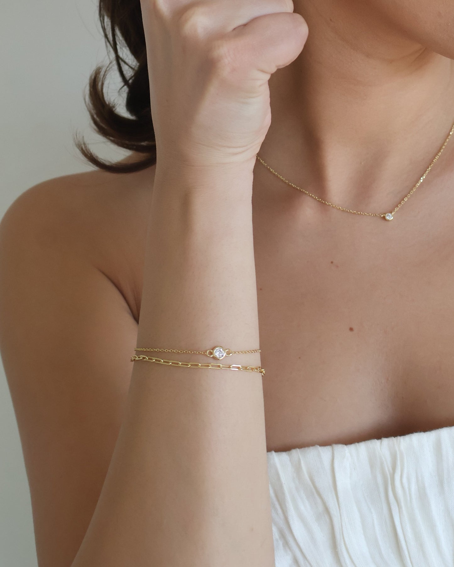 Belle bracelet - gold