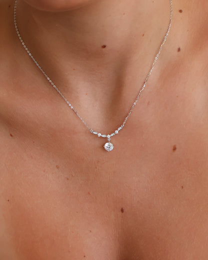 Aurelia necklace - silver