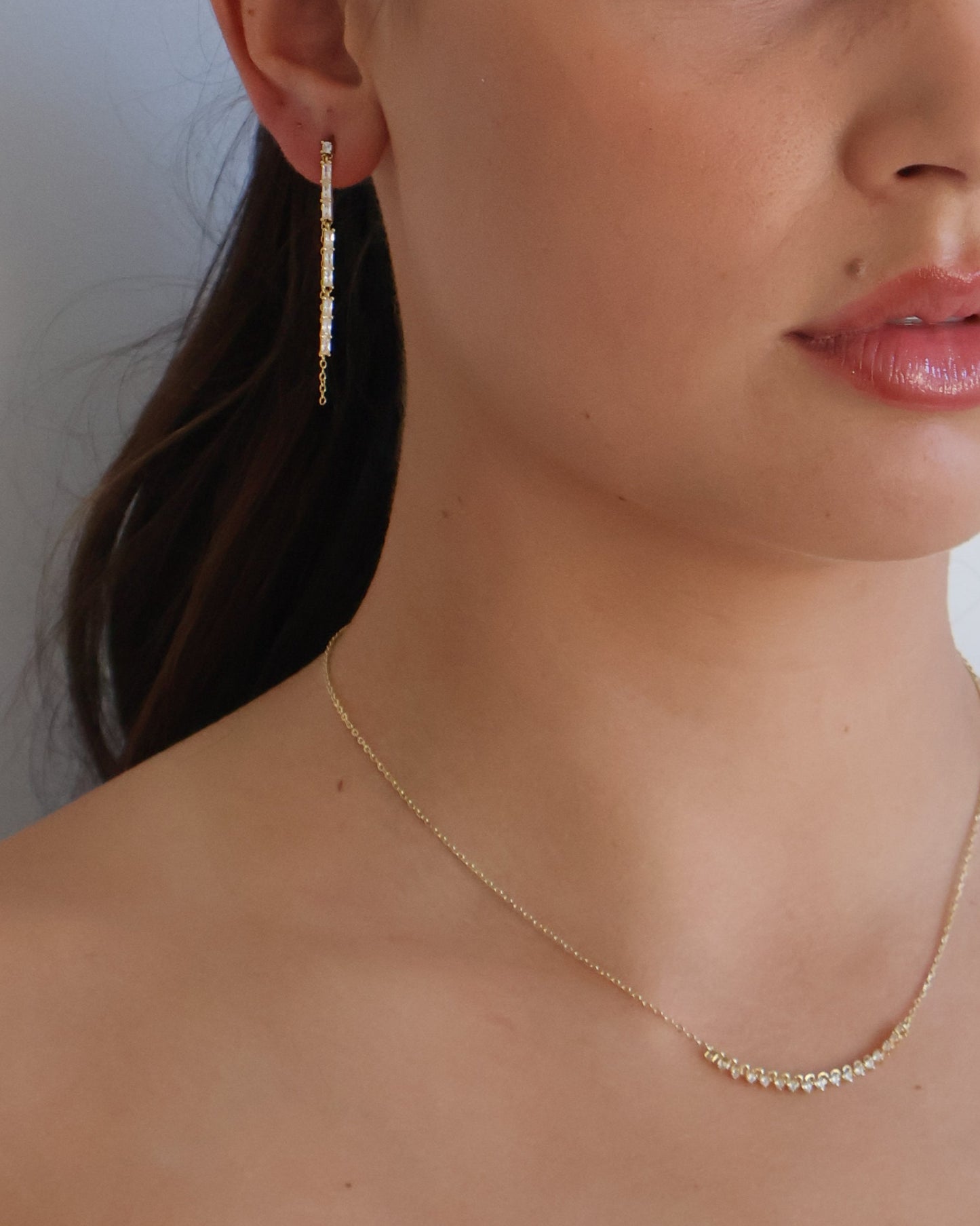 Gala earrings - gold