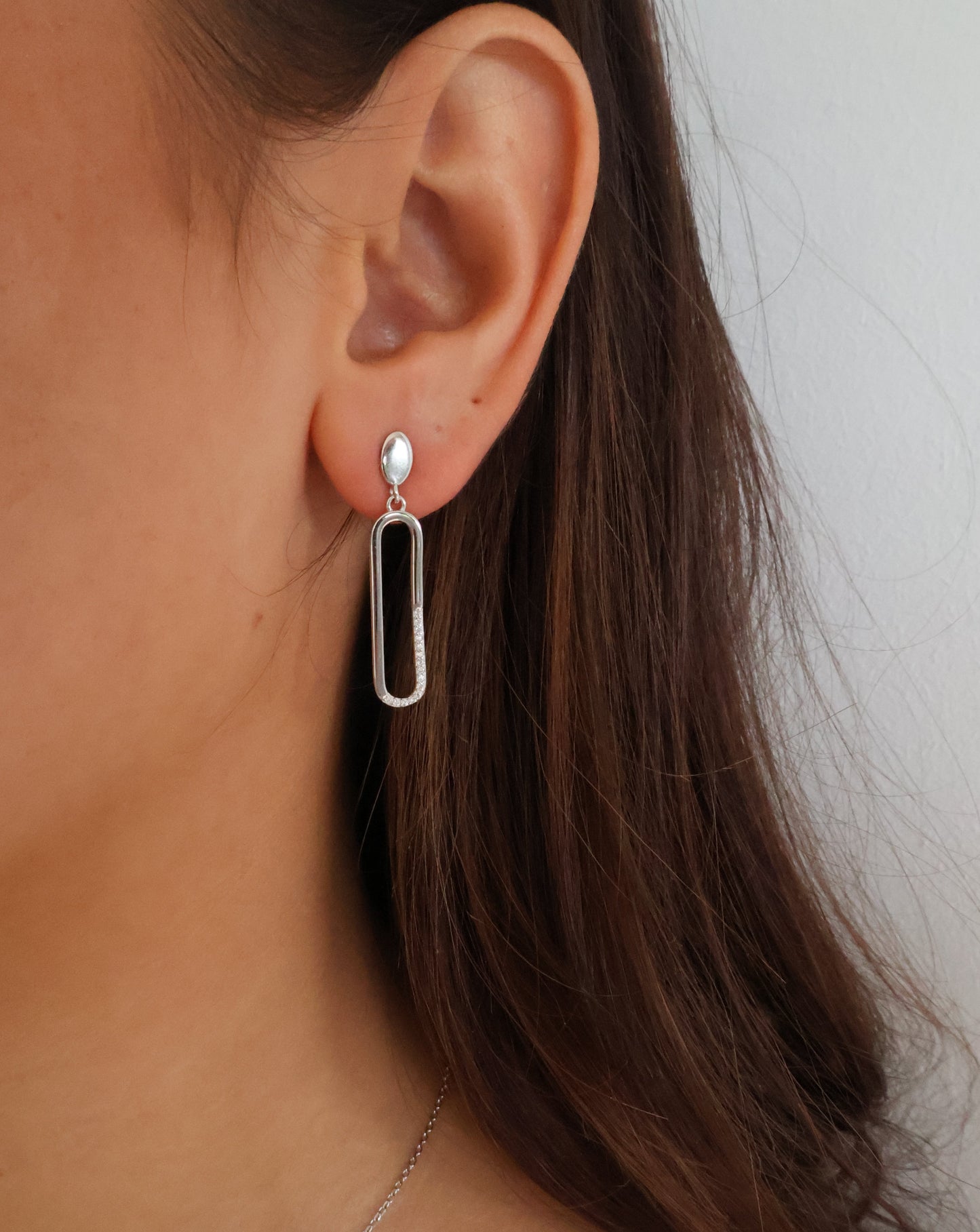 Avery earrings - silver