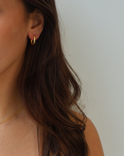 Classic earrings - gold