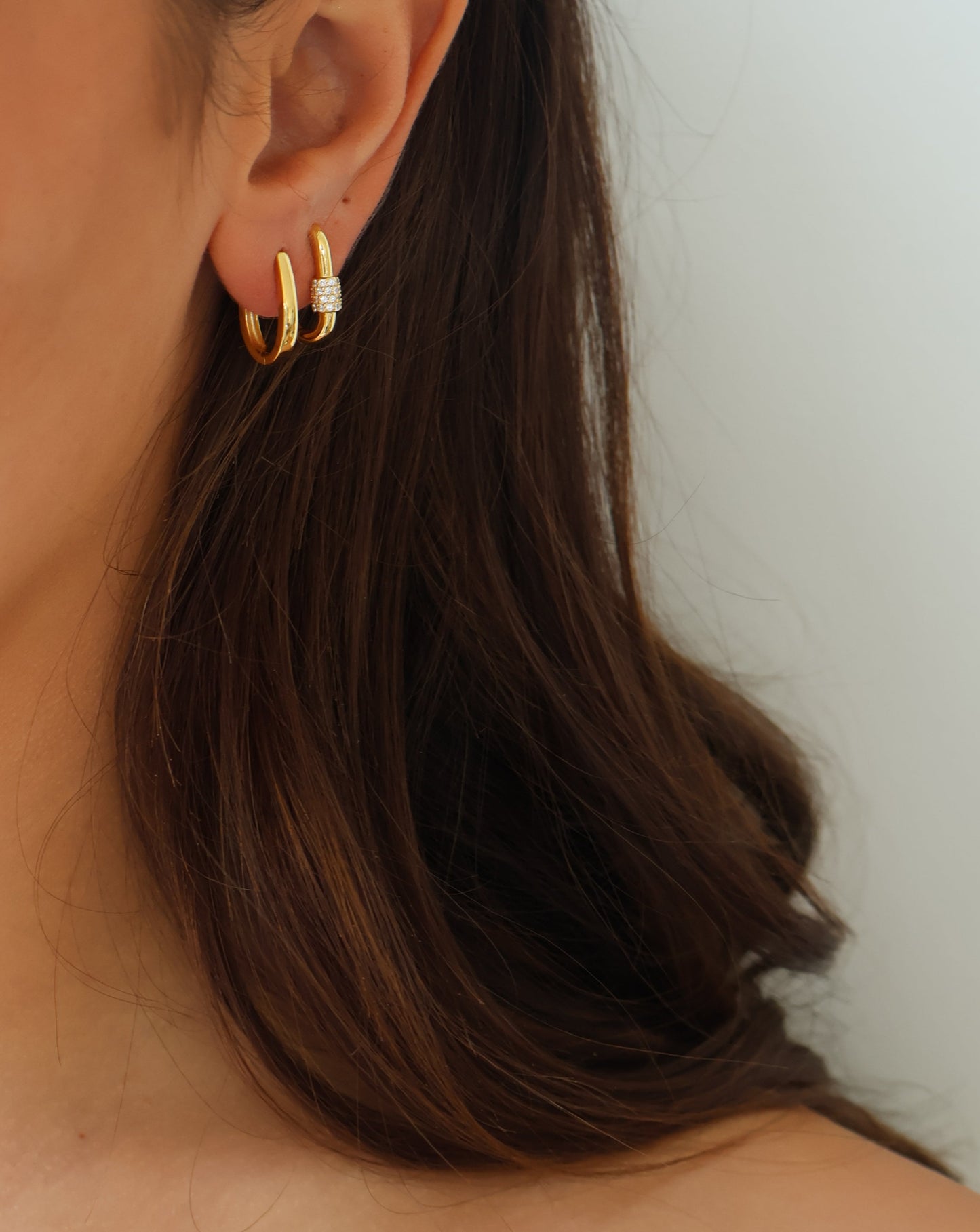 Classic earrings - gold