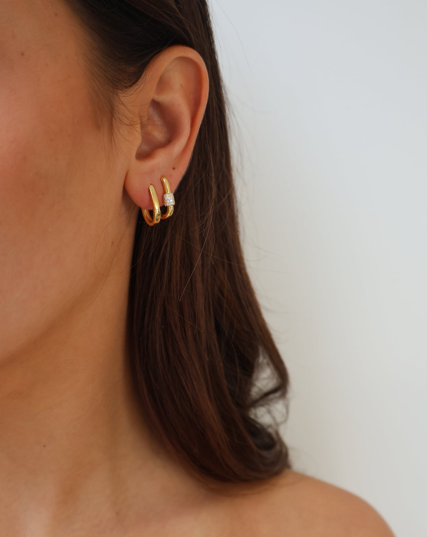 Sunset earrings - gold