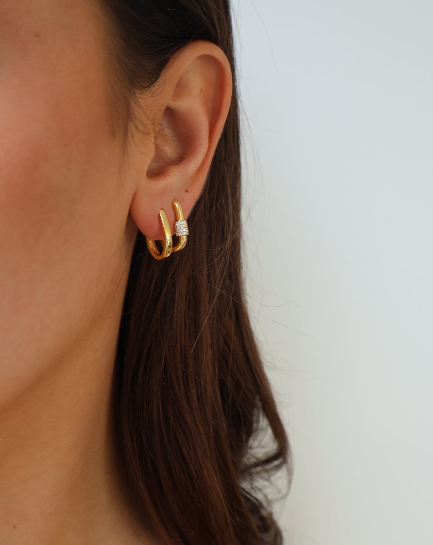 Classic earrings - gold