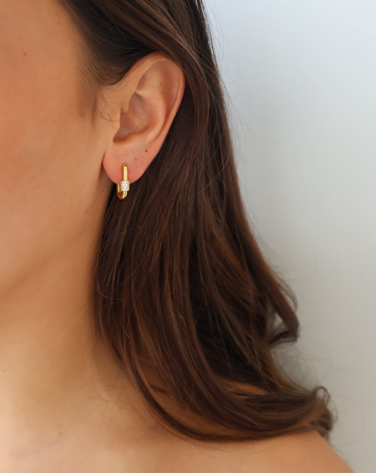 Sunset earrings - gold