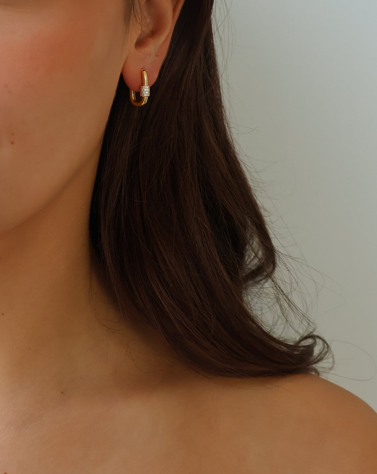 Sunset earrings - gold