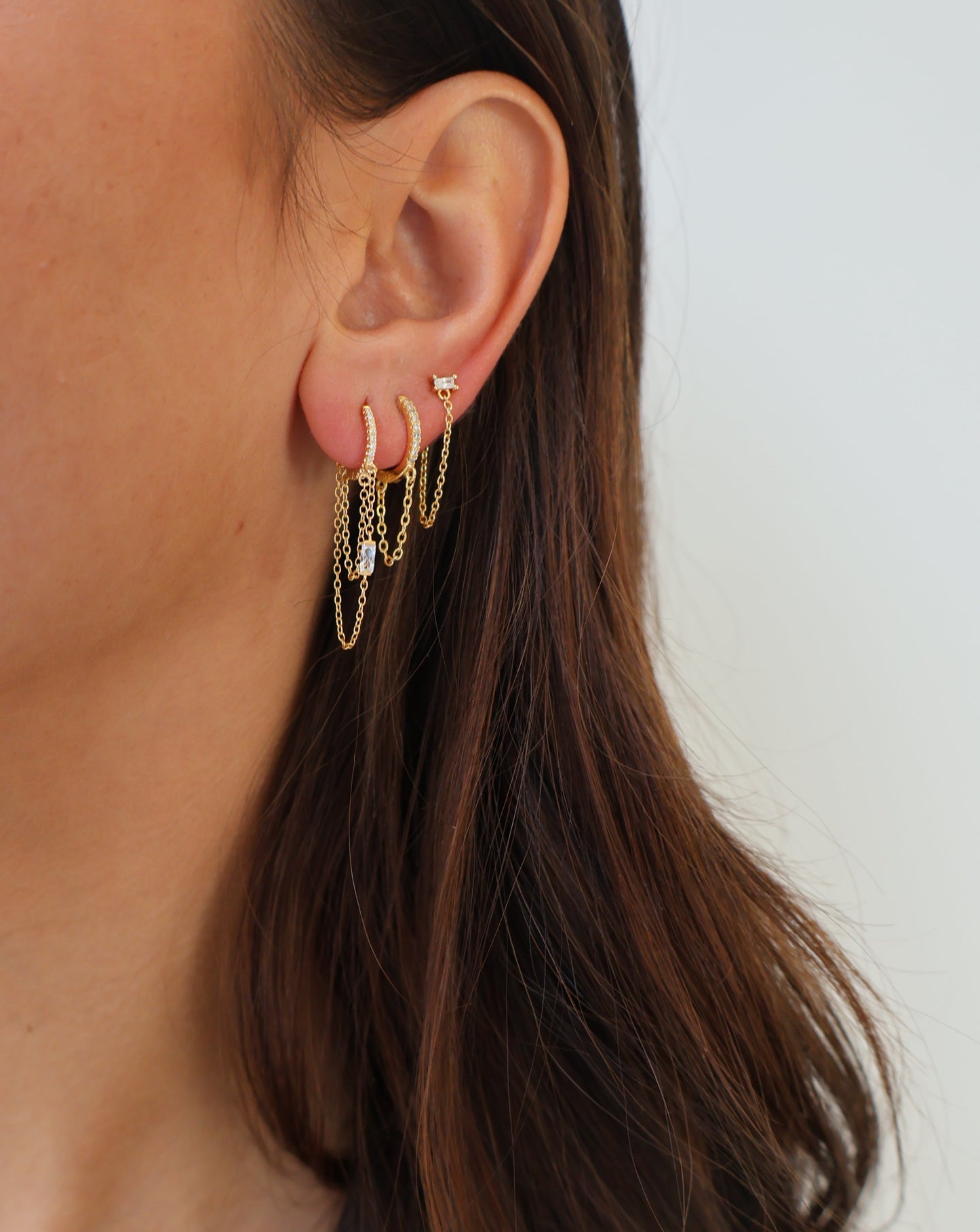 Cosmopolitan earrings - gold