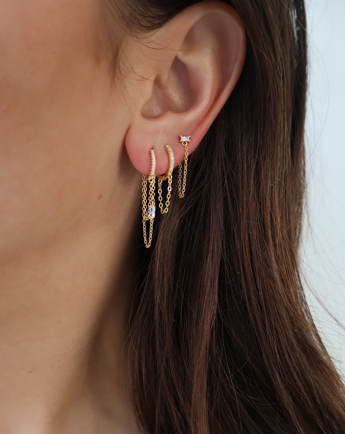 Cosmopolitan earrings - gold