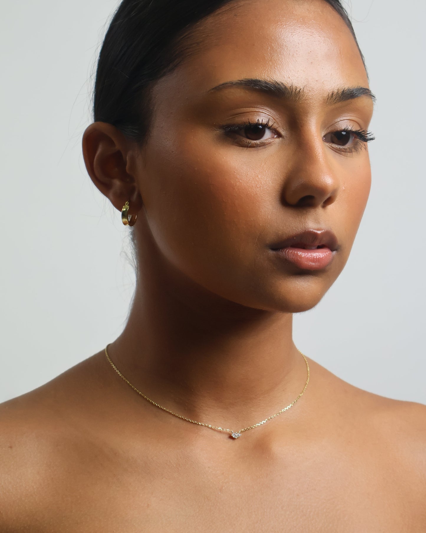 Classic small hoops - gold