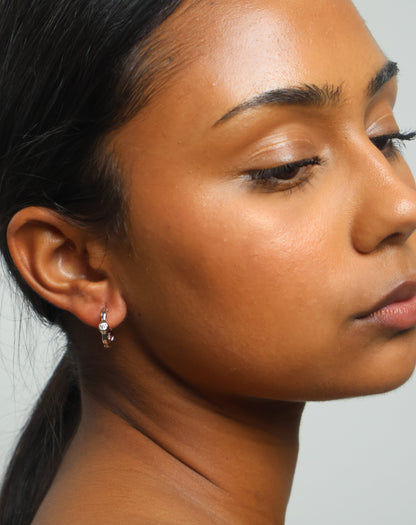 Sage earrings - silver