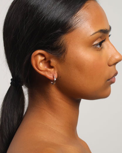 Sage earrings - silver