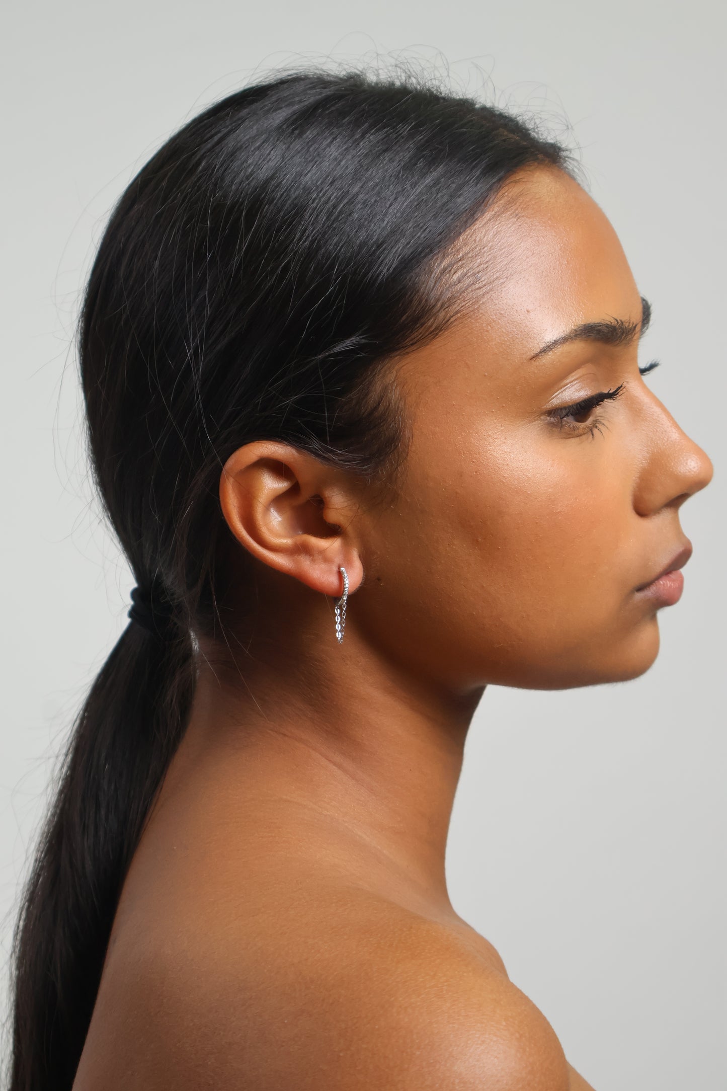 Capri earrings - silver