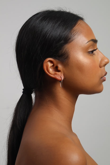 Capri earrings - silver