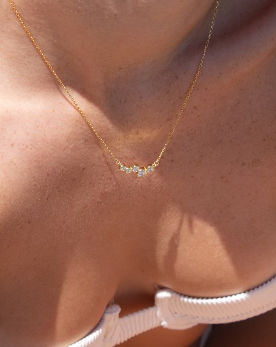 Ash necklace - gold