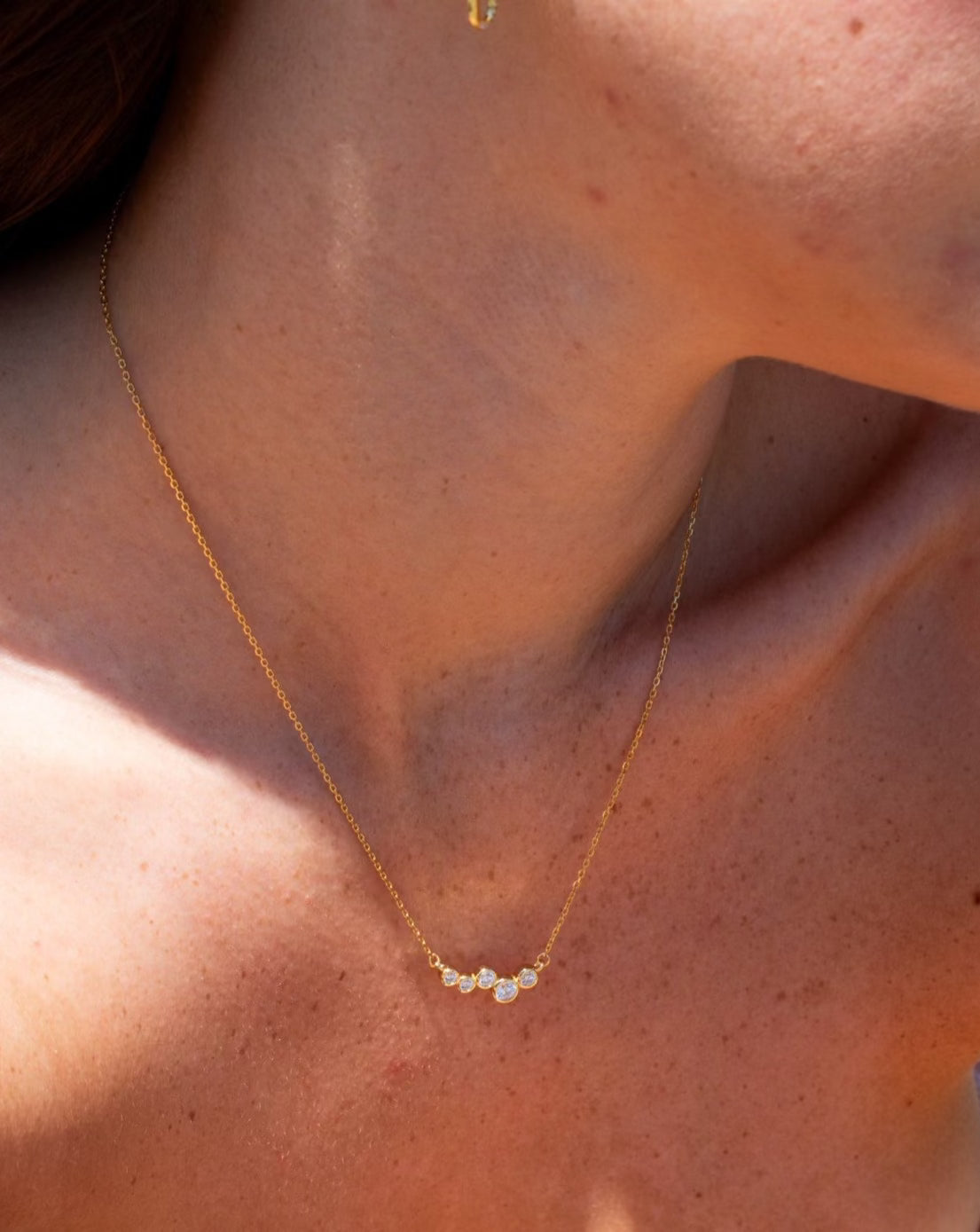 Ash necklace - gold