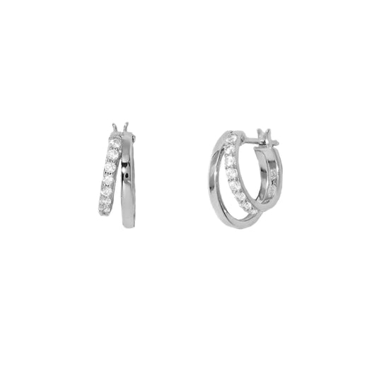 Monaco earrings - silver