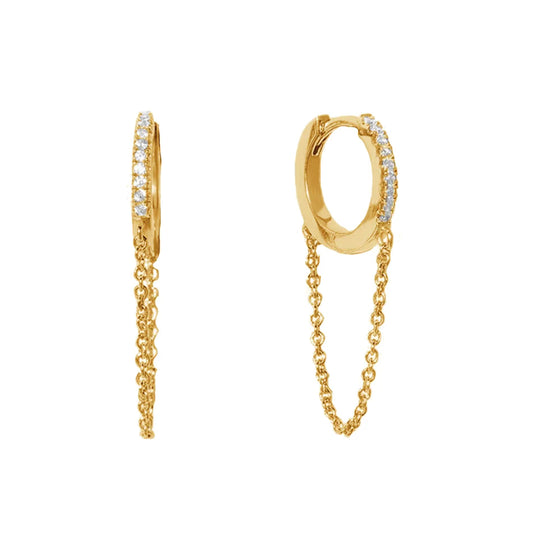Capri earrings - gold
