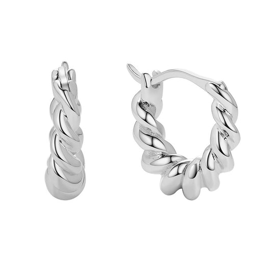 Patisserie earrings - silver