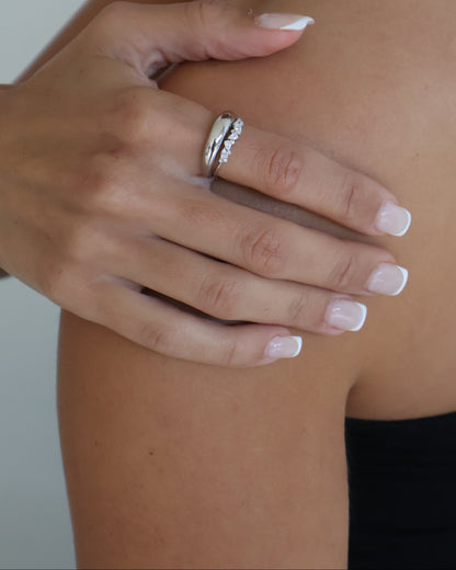 Rendezvous ring - silver