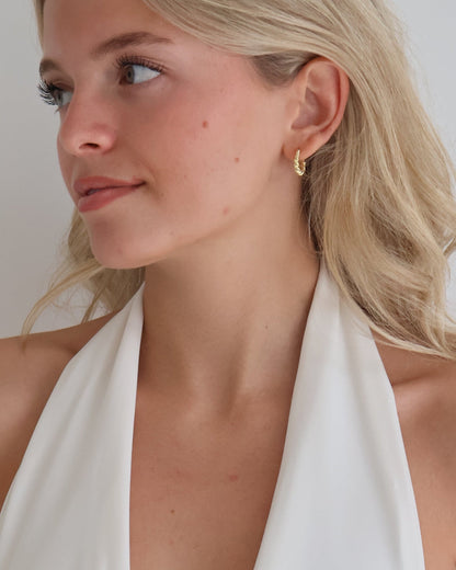Patisserie earrings - gold