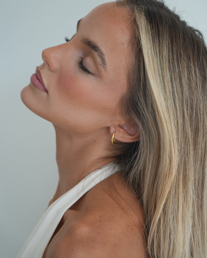 Classic earrings - gold