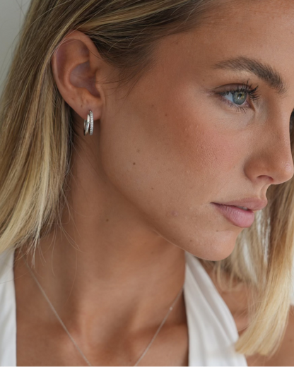Monaco earrings - silver