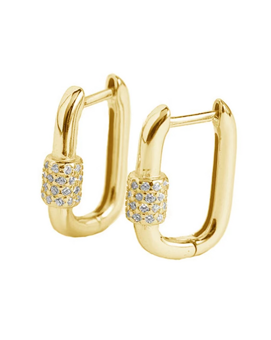 Sunset earrings - gold