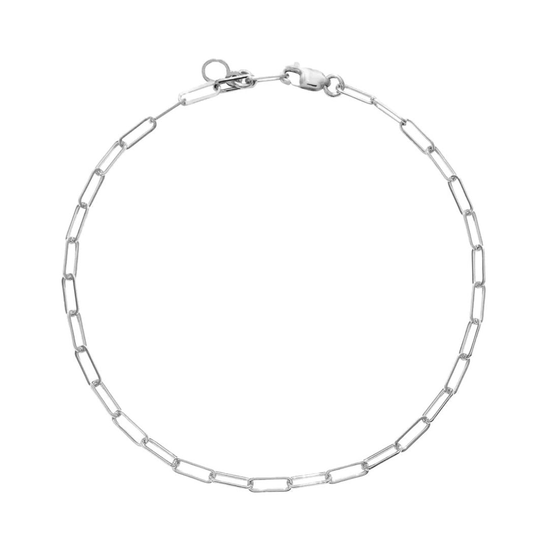 Classic chain bracelet - silver