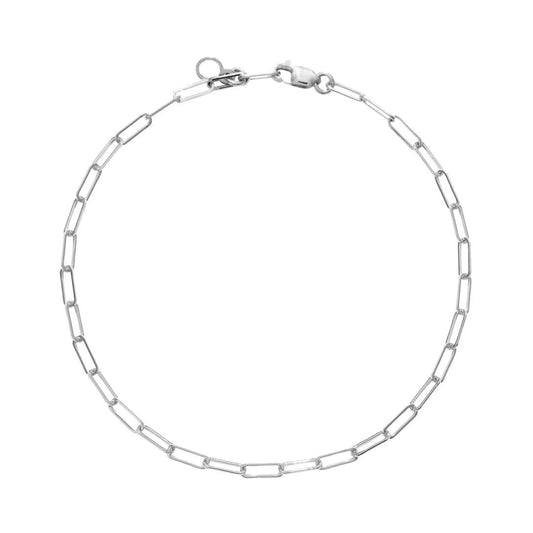 Classic chain bracelet - silver