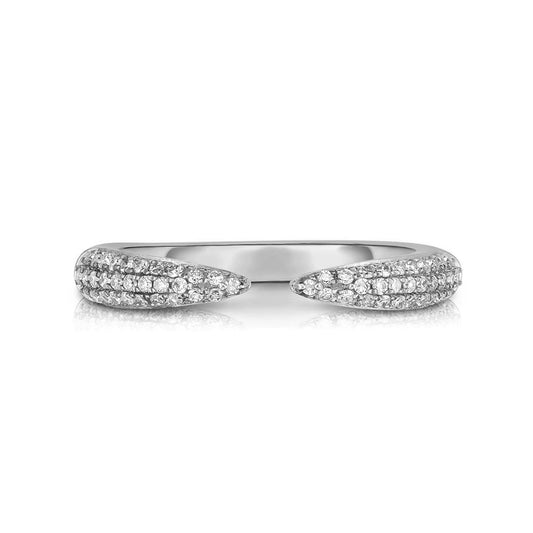 Open ring - silver